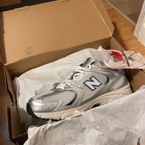 New Balance 530 Retro Unisex Steel Grey White MR530KA Running Shoes